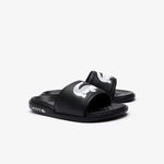 Men's Croco Dualiste Synthetic Logo Strap Slides