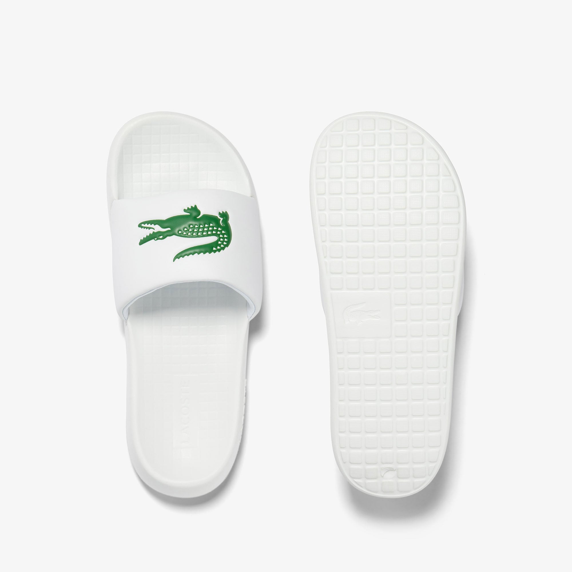 Men s Lacoste Croco 1.0 Synthetic Slides