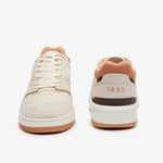 Men's Lineshot Contrasted Accent Leather Trainers