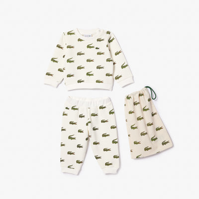 Croc Print Cotton Pyjamas Gift Set