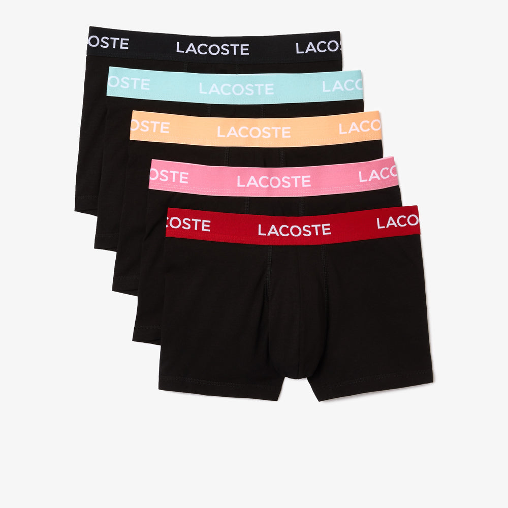 Men’s 5-pack Lacoste Stretch Cotton Trunks
