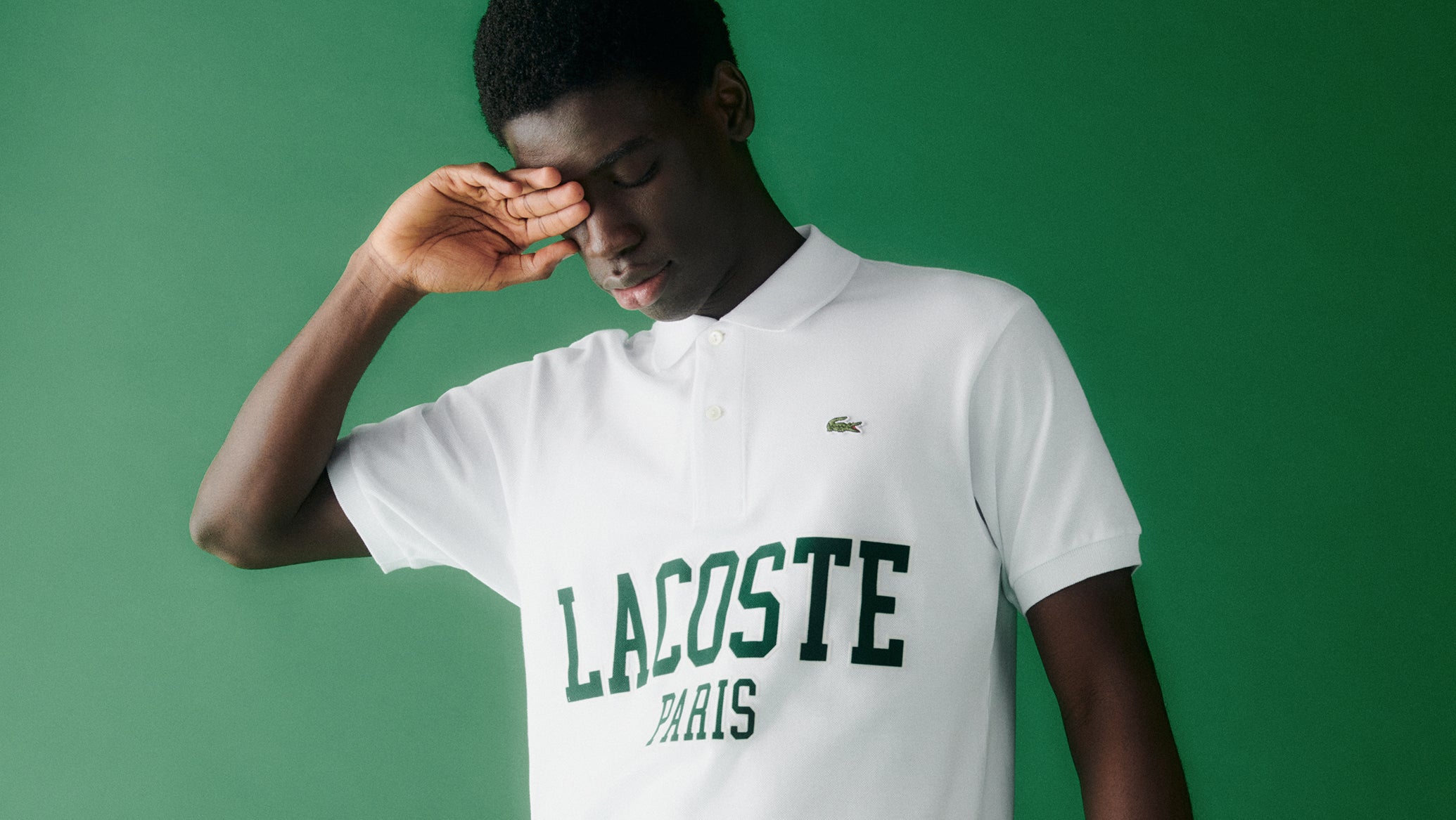 Lacoste tops mens best sale