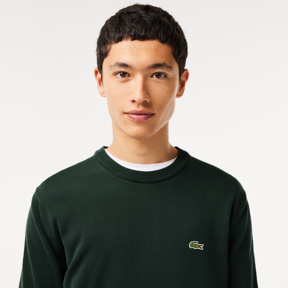 Crew Neck Cotton Sweater