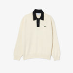 French Made Polo Collar Sweater