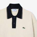 French Made Polo Collar Sweater