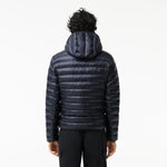 Men's Lacoste Quilted Hooded Short Jacket