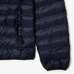 Men's Lacoste Quilted Hooded Short Jacket