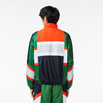 Mixed Material Colourblock Sportsuit Jacket