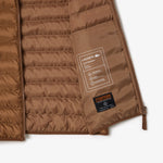 Water Repellent Hood Quilted Puffed Jacket