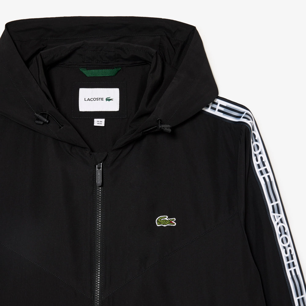 Men’s Lacoste Short Recycled Polyester Track Jacket