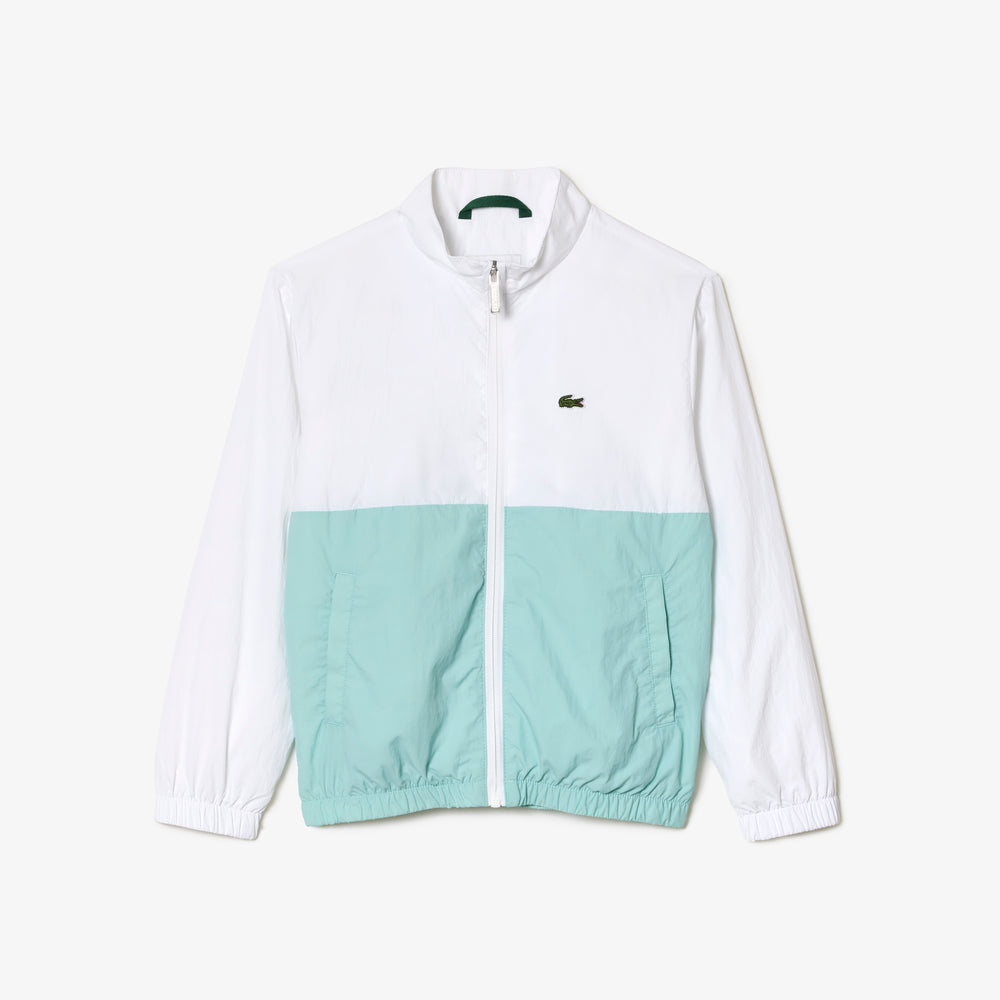 Kids' Lacoste High Neck Colour-Block Jacket