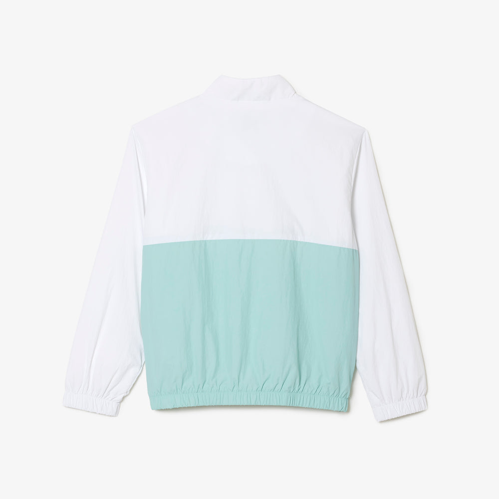 Kids' Lacoste High Neck Colour-Block Jacket