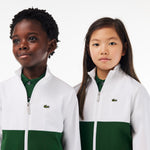 Zipped Colour-Block Sportsuit Track Jacket