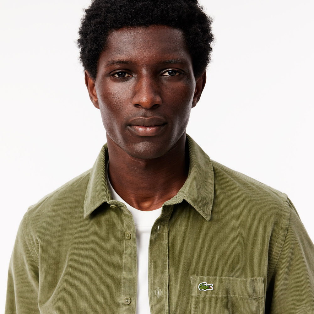 Regular Fit Cotton Corduroy Shirt