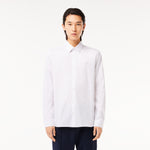 Men's Lacoste Slim Fit French Collar Cotton Poplin Shirt