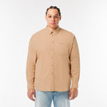 Relaxed Fit Washed Effect Poplin Shirt