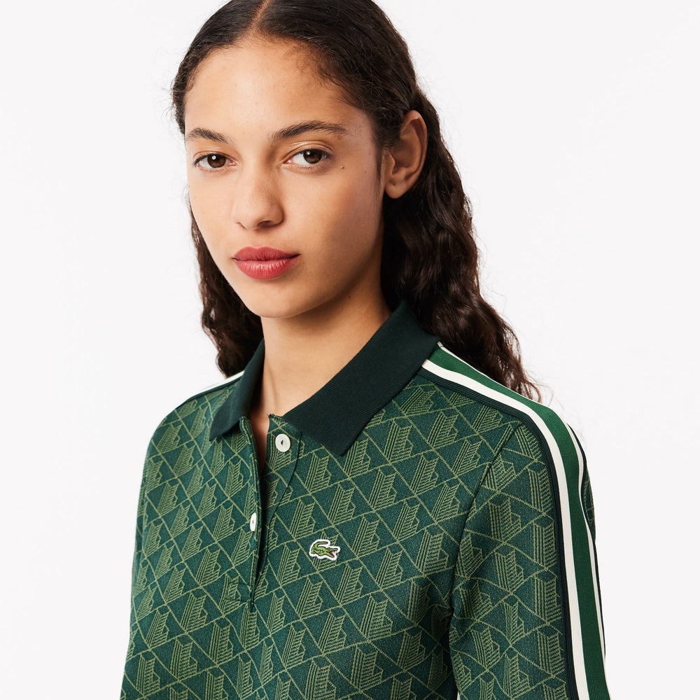 Jacquard Monogram Polo Shirt