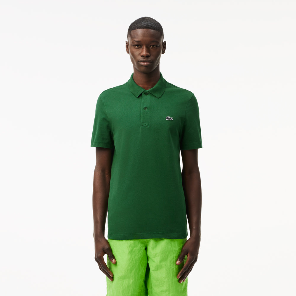 Regular Fit Cotton Blend Polo Shirt