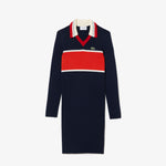 French Made Contrast Polo Dress