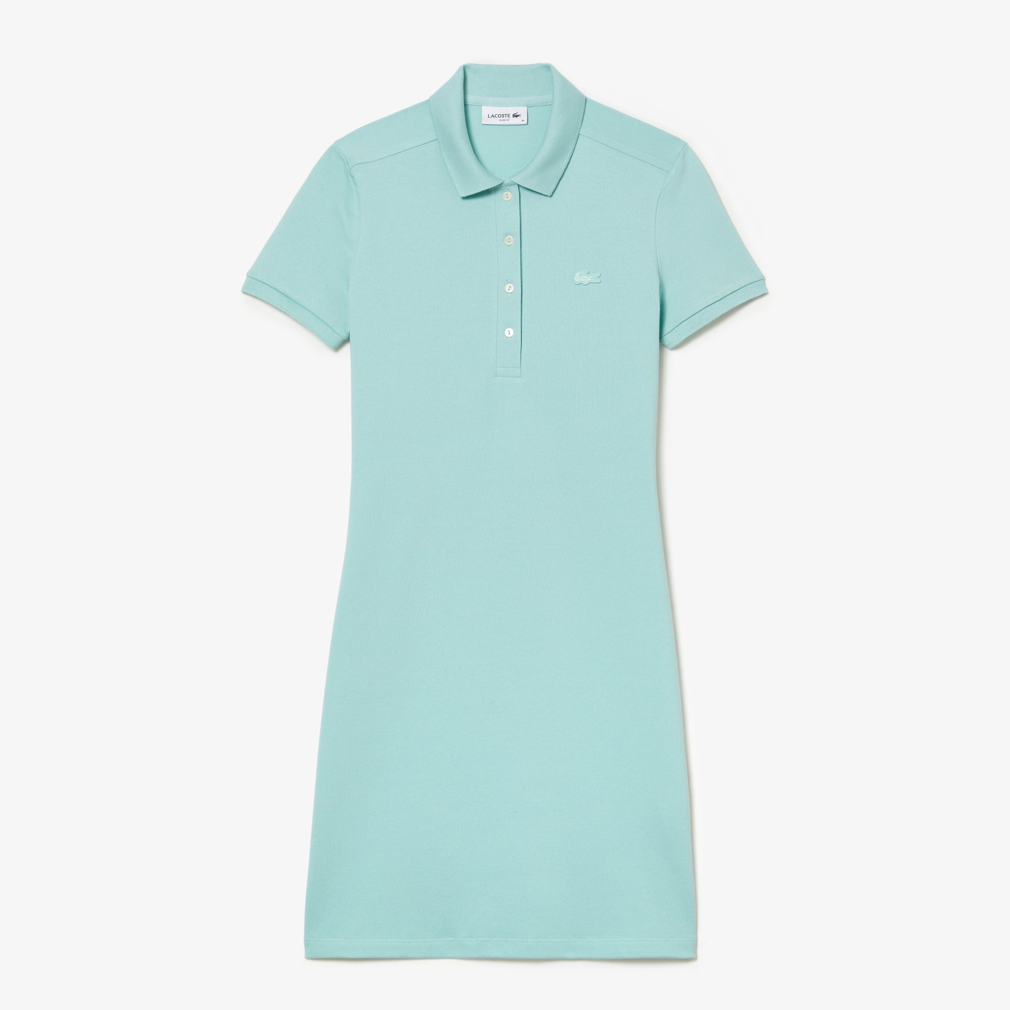 Women s Stretch Cotton Pique Polo Dress Lacoste ZA