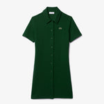 Women’s Lacoste Organic Cotton Buttoned Polo Dress