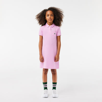 Girl’s Polo-Style Cotton Dress