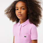 Girl’s Polo-Style Cotton Dress