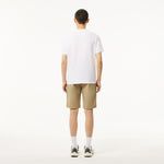 Slim Fit Stretch Cotton Bermuda Shorts