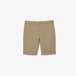 Slim Fit Stretch Cotton Bermuda Shorts