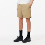 Relaxed Fit Cotton Poplin Elasticated Shorts