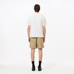 Relaxed Fit Cotton Poplin Elasticated Shorts