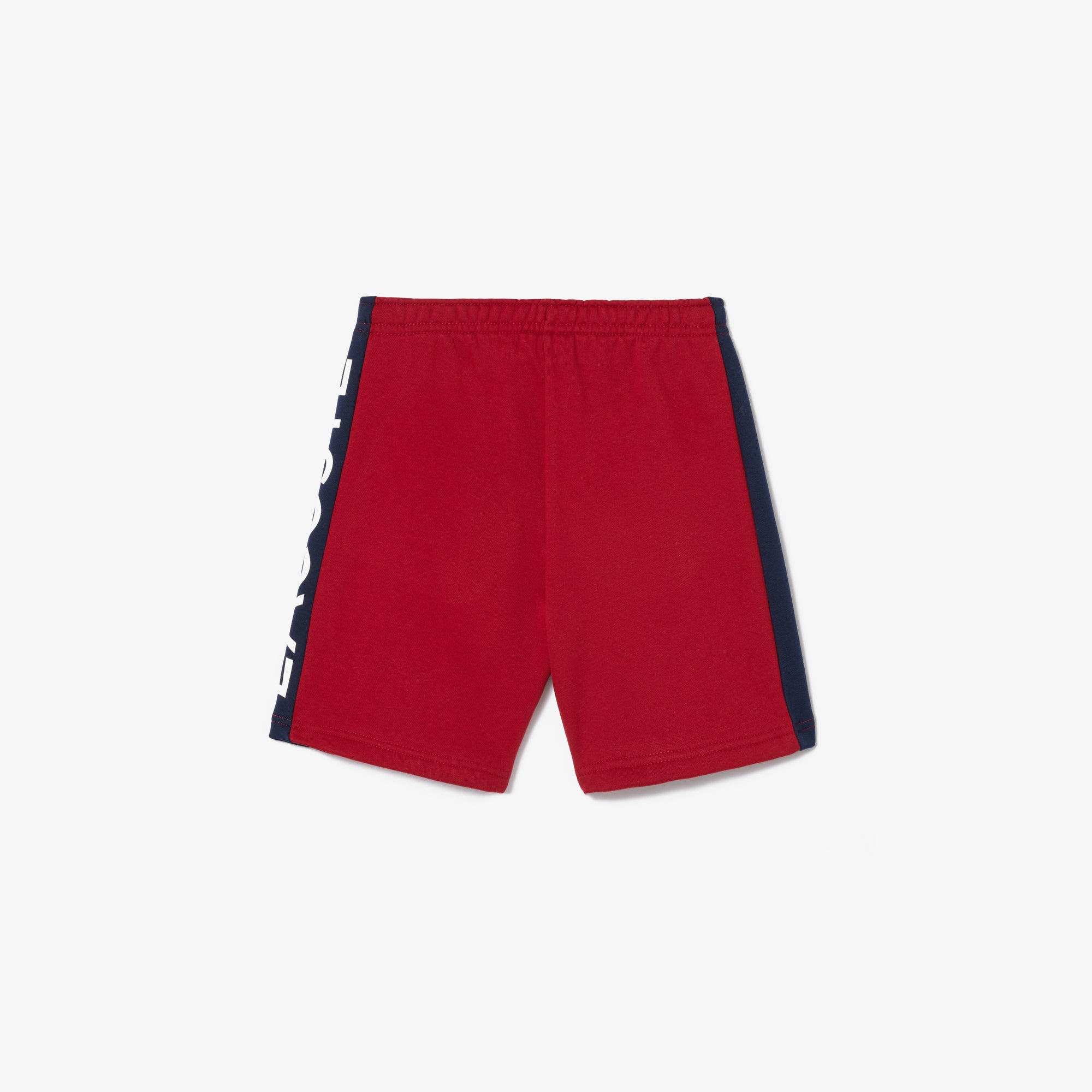 Kids Lacoste Colour Stripe Organic Cotton Shorts