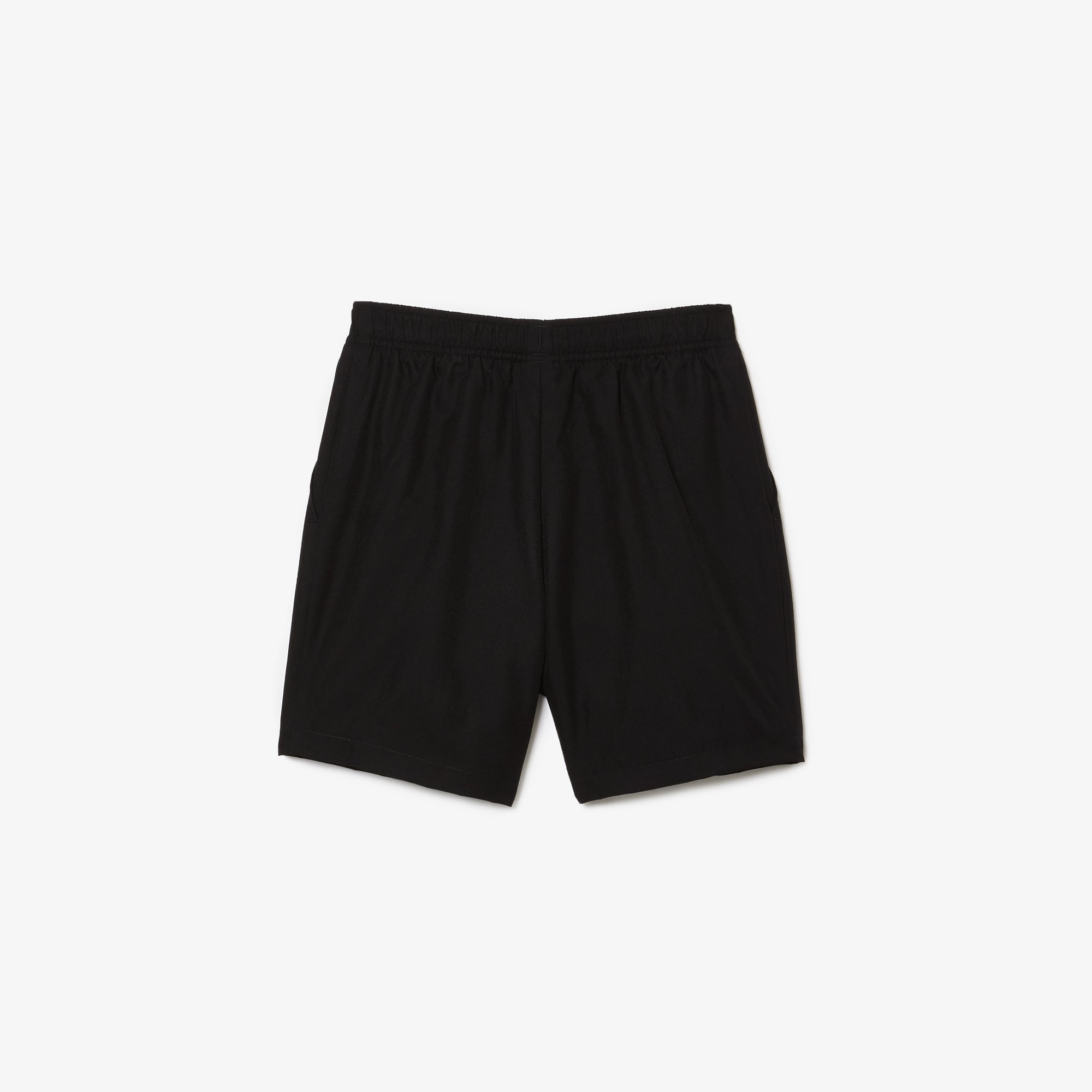 Lacoste Big Boys Sport Taffeta Tennis Short Black 10