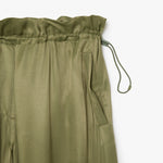 Oversized Satin Cargo Pants