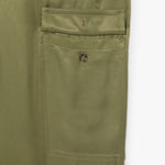 Oversized Satin Cargo Pants