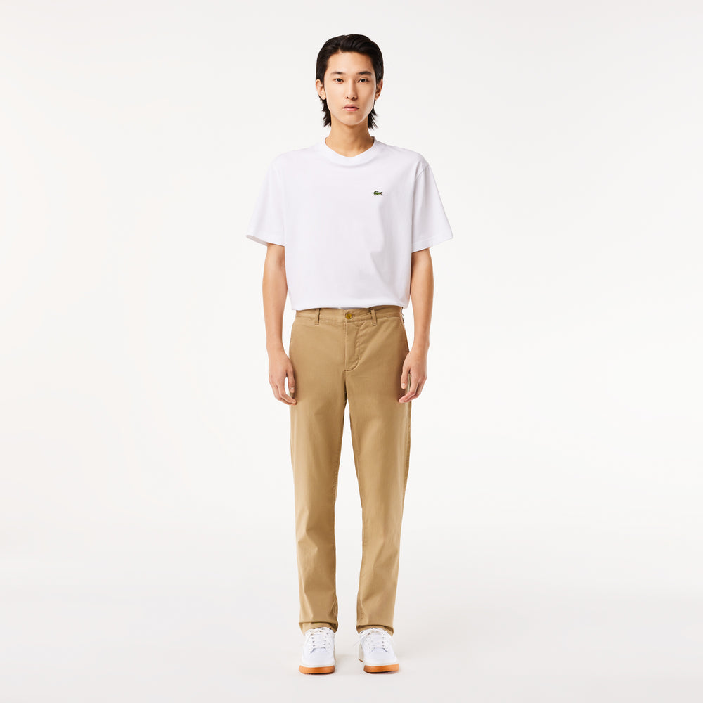 Stretch Cotton Slim Fit Chino Pants