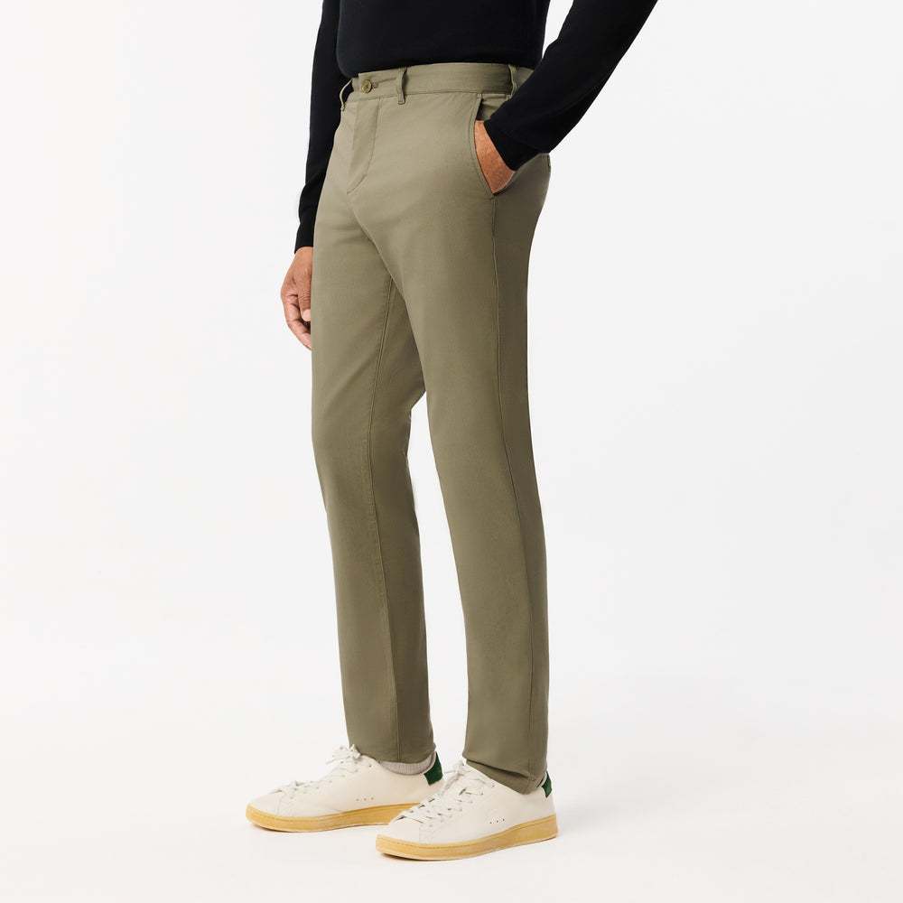 Slim Fit Stretch Cotton Chino Pants