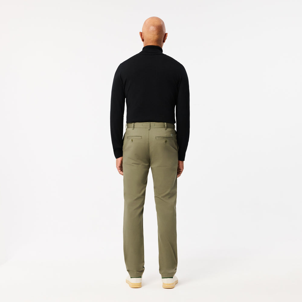 Slim Fit Stretch Cotton Chino Pants