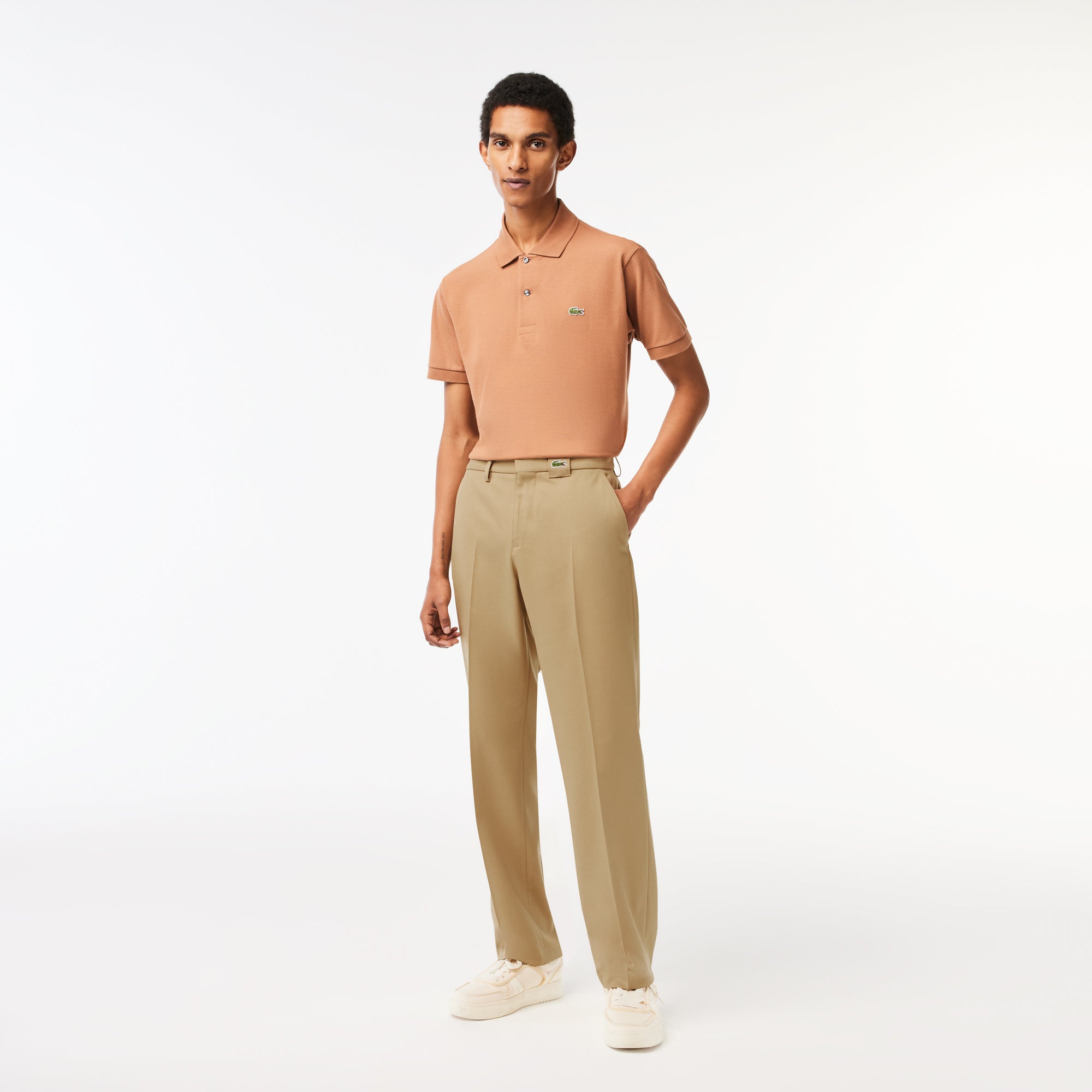 Mens lacoste chinos best sale