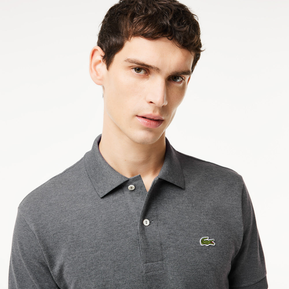 Original L.12.12 Heathered Petit Piqué Cotton Polo Shirt