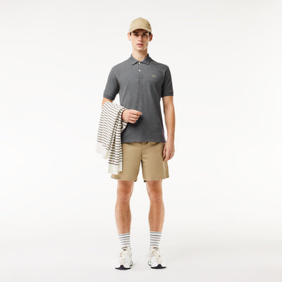 Original L.12.12 Heathered Petit Piqué Cotton Polo Shirt