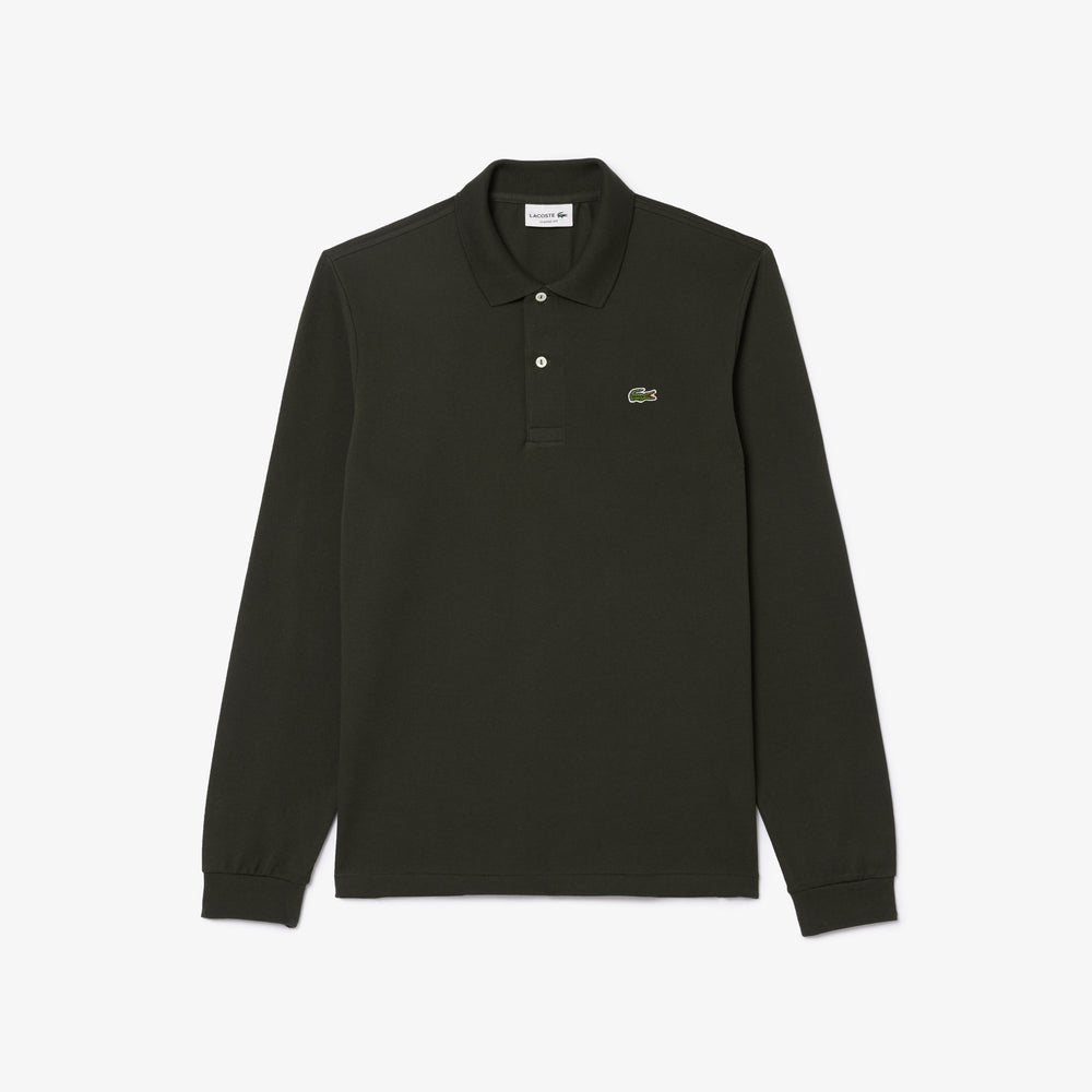 Original L.12.12 Long Sleeve Cotton Polo Shirt