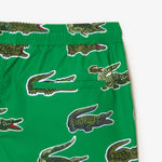 Croc Print Swim Trunks