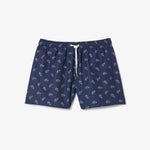 Crocodile Print Swim Trunks