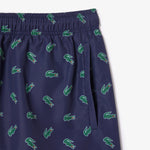 Crocodile Print Swim Trunks