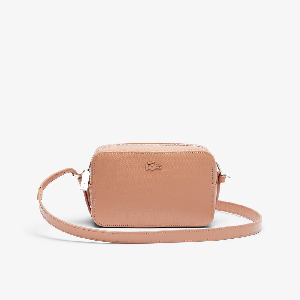 Unisex Chantaco Piqué Leather Small Shoulder Bag