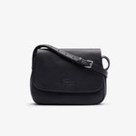 City Court Grain Leather Flap Close Bag