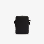 Unisex Chantaco Matte Stitched Leather Vertical Camera Bag