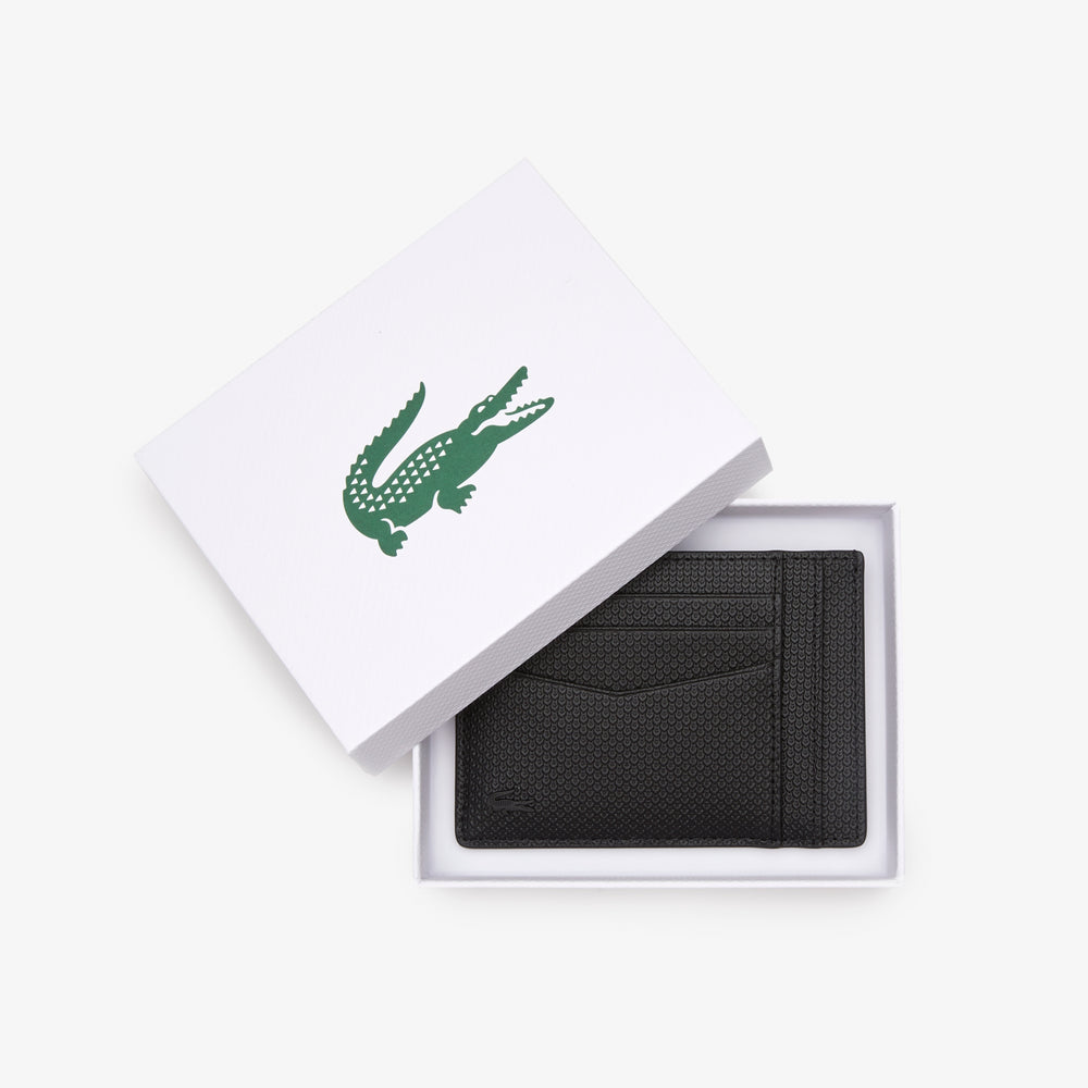 Men’s Lacoste Chantaco Calfskin Leather Card Holder