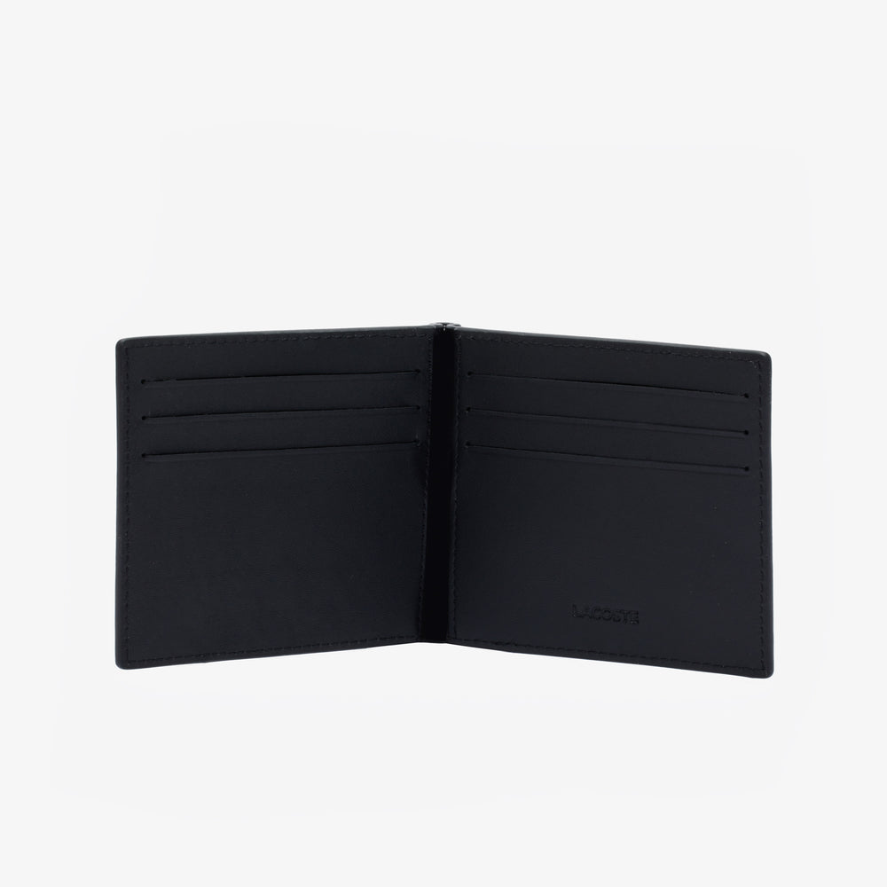 Folding wallet with bill clip